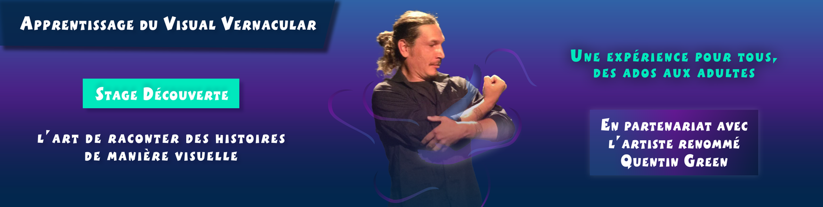 Expression corporelle — Stage Visual Vernacular